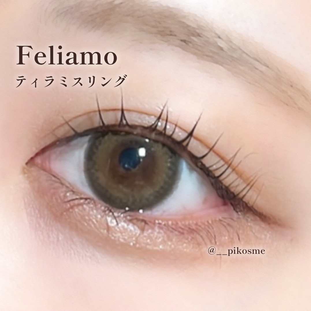 feliamo 1month/feliamo/１ヶ月（１MONTH）カラコンを使ったクチコミ（3枚目）