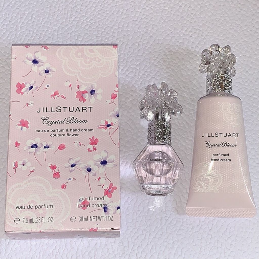 クリスタルブルーム　オードパルファン＆ハンドクリーム　クチュールフラワー/JILL STUART/香水(レディース)を使ったクチコミ（1枚目）