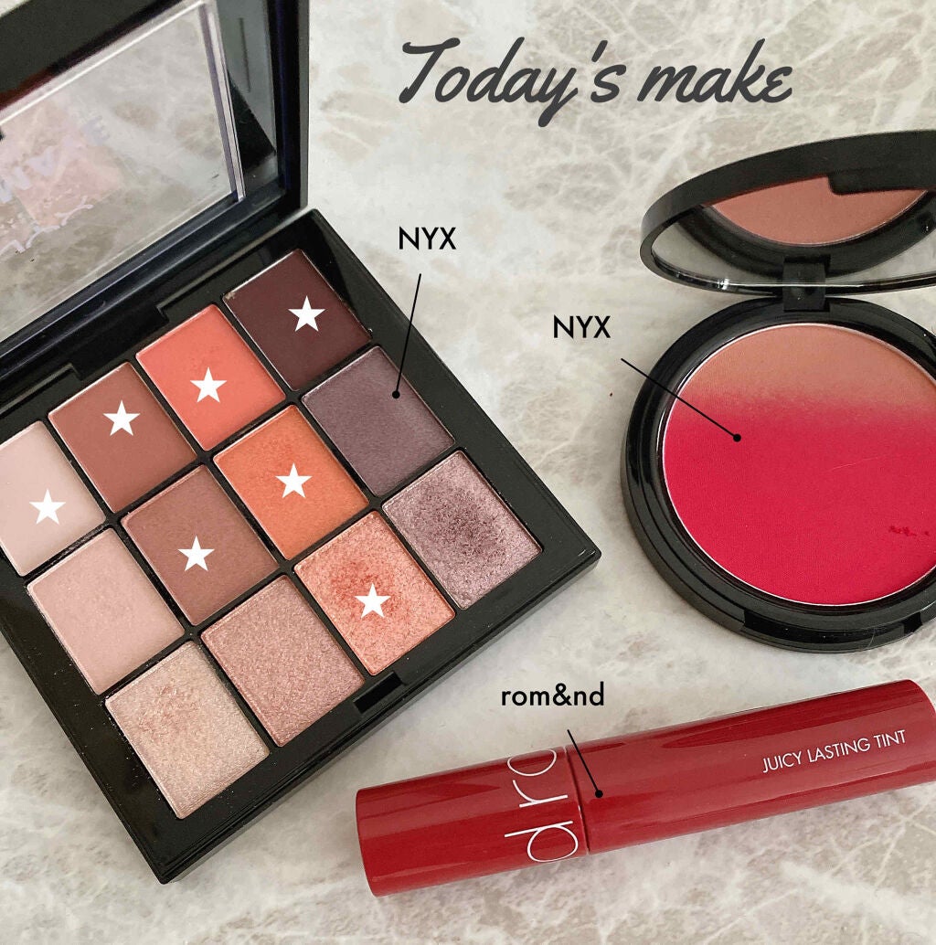 オンブレ ブラッシュ/NYX Professional Makeup/パウダーチークを使ったクチコミ(1枚目)