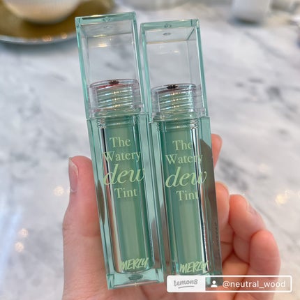 ザ ウォータリー デュー ティント シーズン3/MERZY/リップティントを使ったクチコミ(10枚目)