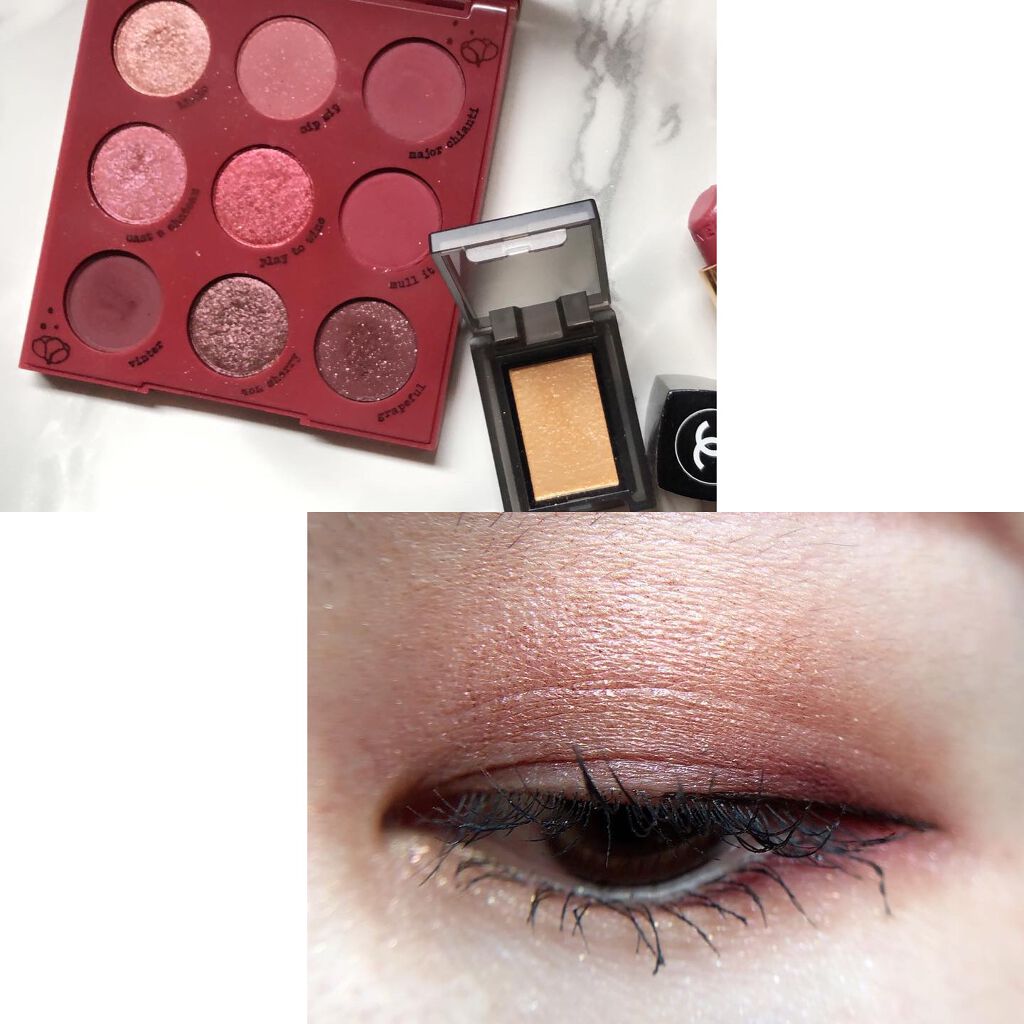 あゆみ on LIPS 「・\#todaysmake/・アイシャドウ☑@colorpop..」(2枚目)