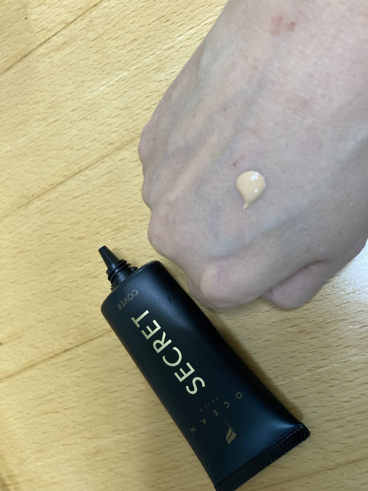 オーシャントリコ シークレットメイク BBクリーム カバー/OCEAN TRICO/BBクリームを使ったクチコミ（3枚目）