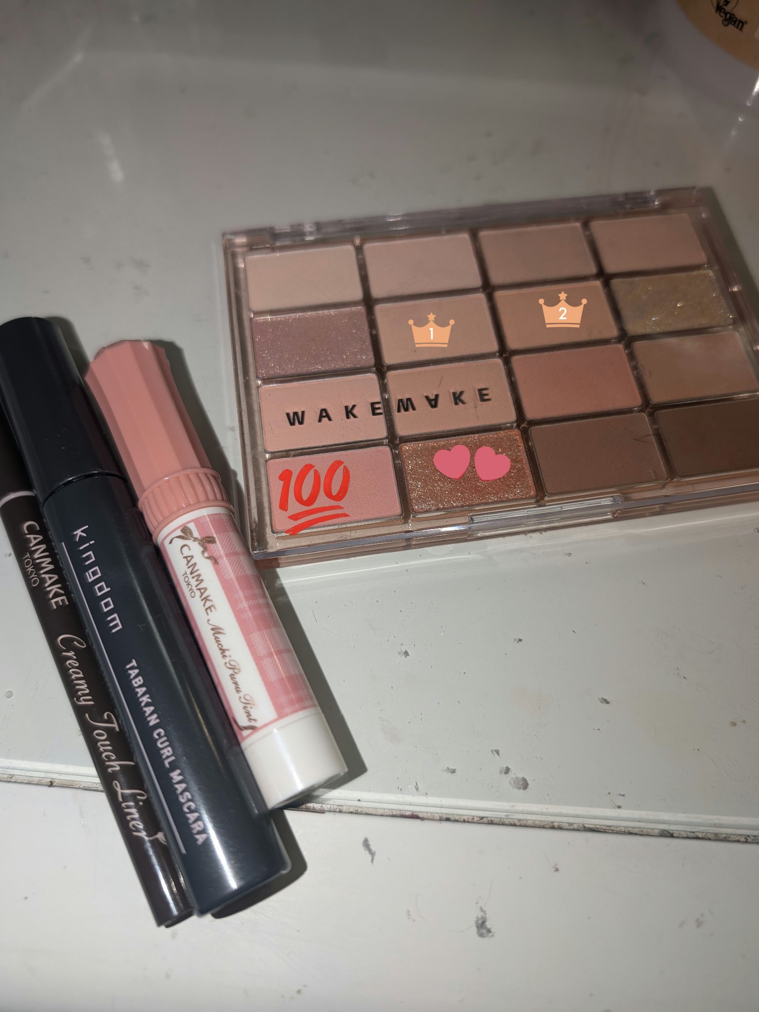 クリーミータッチライナー/キャンメイク/ジェルアイライナーを使ったクチコミ（1枚目）