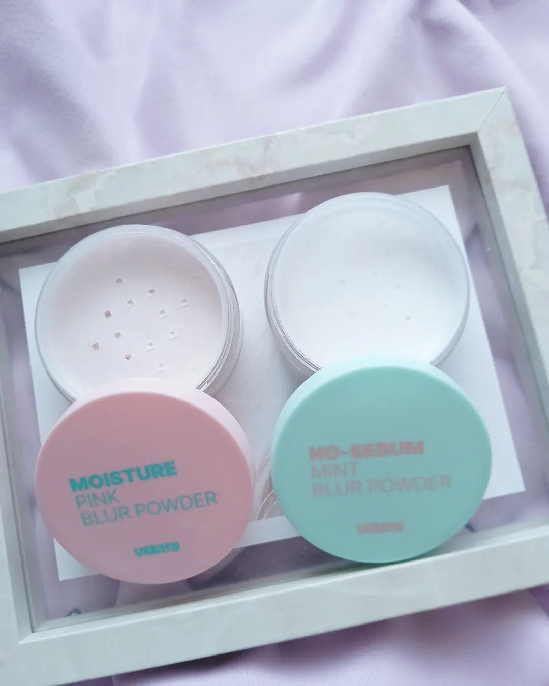 ノーセバムミントブラーパウダー /Vertty/ルースパウダーを使ったクチコミ(2枚目)