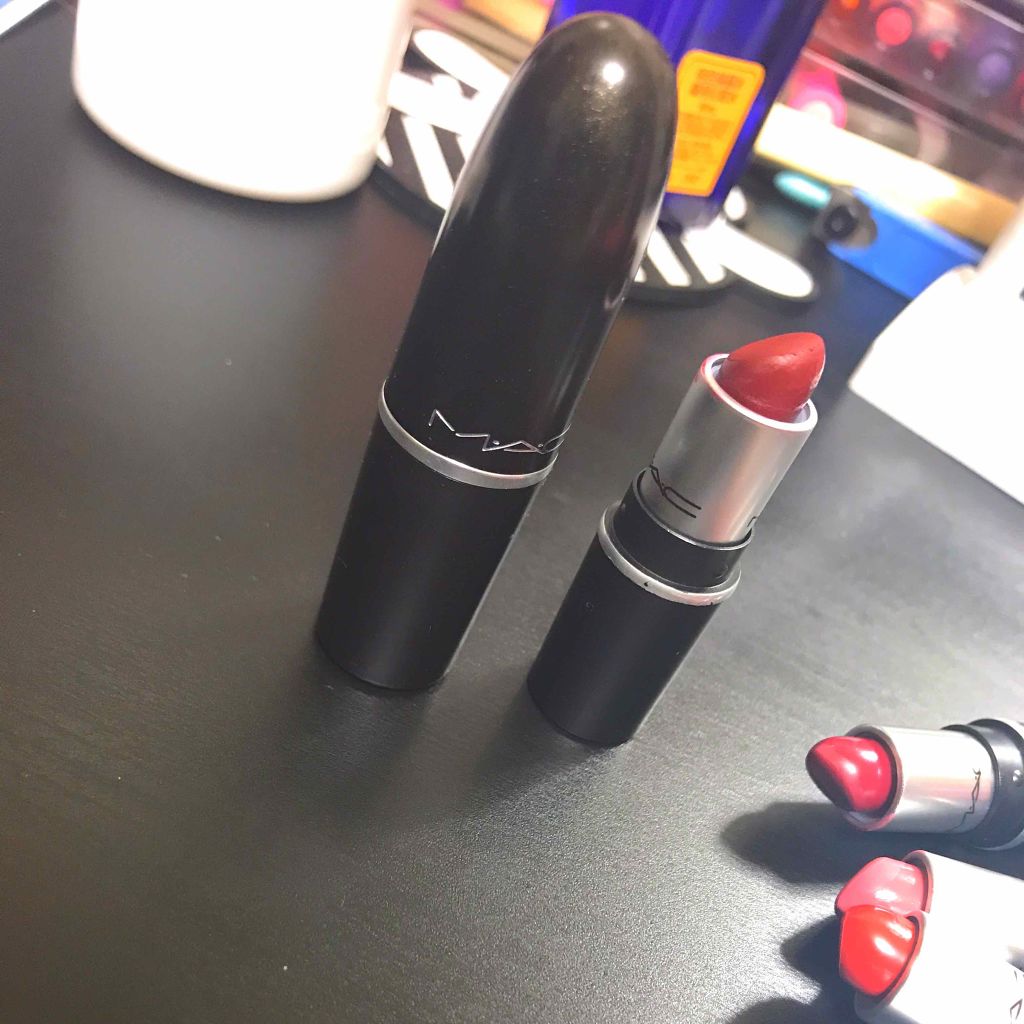 リップスティック D フォー デンジャー/M・A・C/口紅を使ったクチコミ（3枚目）