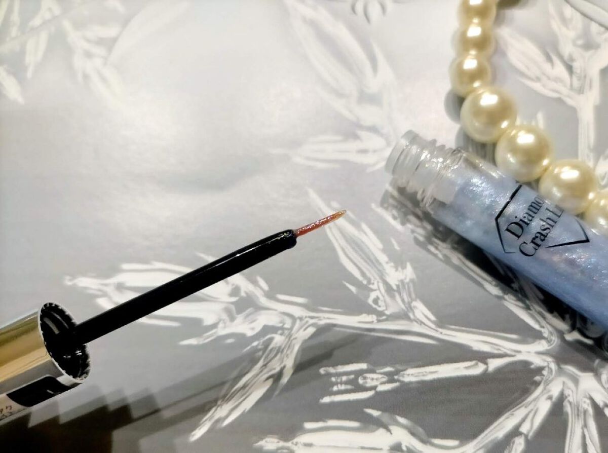 ダイヤモンドクラッシュライナーN 05 ラベンダーブルー/ドド/リキッドアイライナーを使ったクチコミ（2枚目）