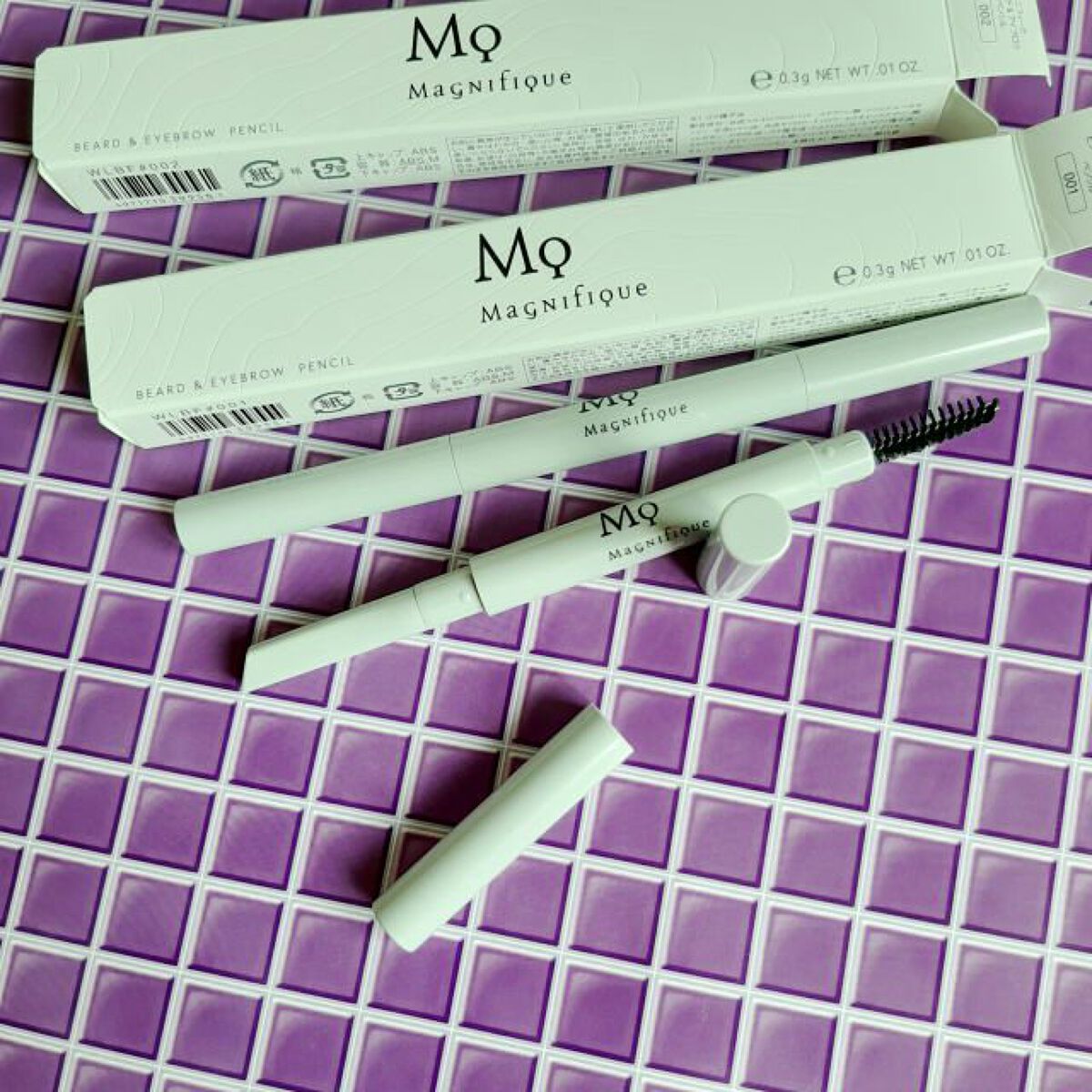 ビアード＆アイブロウ ペンシル ダークブラウン/マニフィーク/アイブロウペンシルを使ったクチコミ（1枚目）