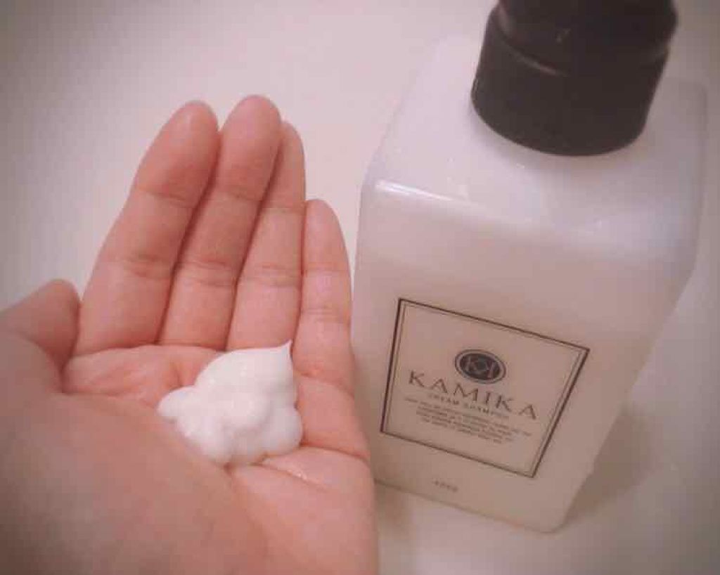 黒髪クリームシャンプー/KAMIKA/シャンプー・コンディショナーを使ったクチコミ(4枚目)