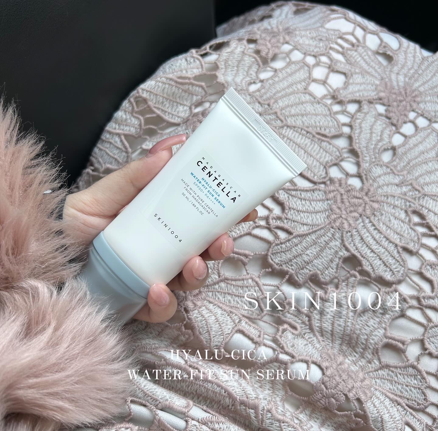 ヒアルーシカ ウォーターフィット サンセラム/SKIN1004/日焼け止めローションを使ったクチコミ（1枚目）