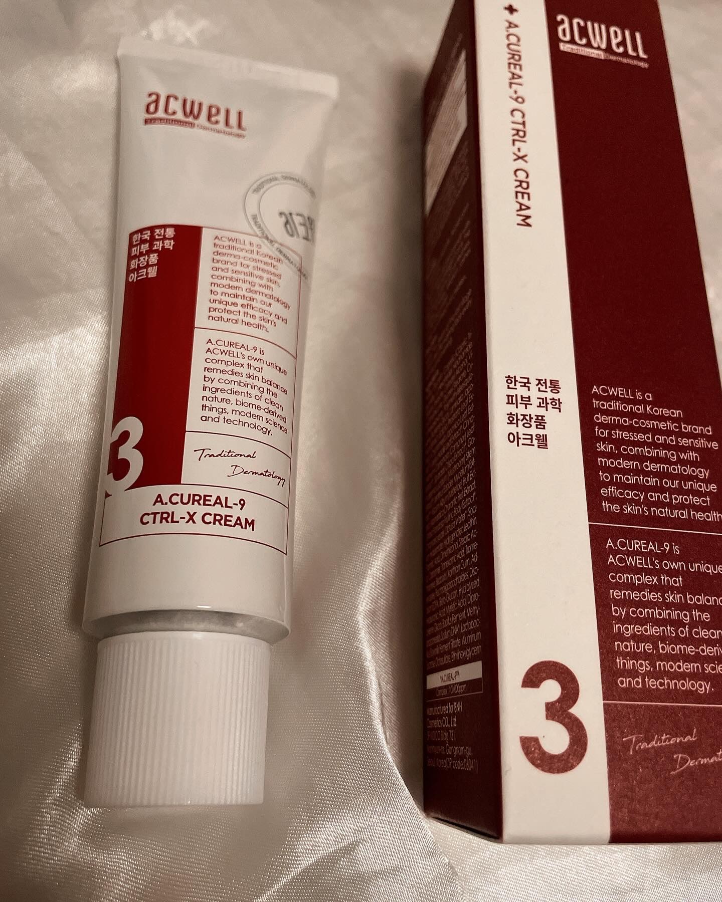 アキュリアルナインコントロールエックスクリーム/ACWELL/フェイスクリームを使ったクチコミ（1枚目）