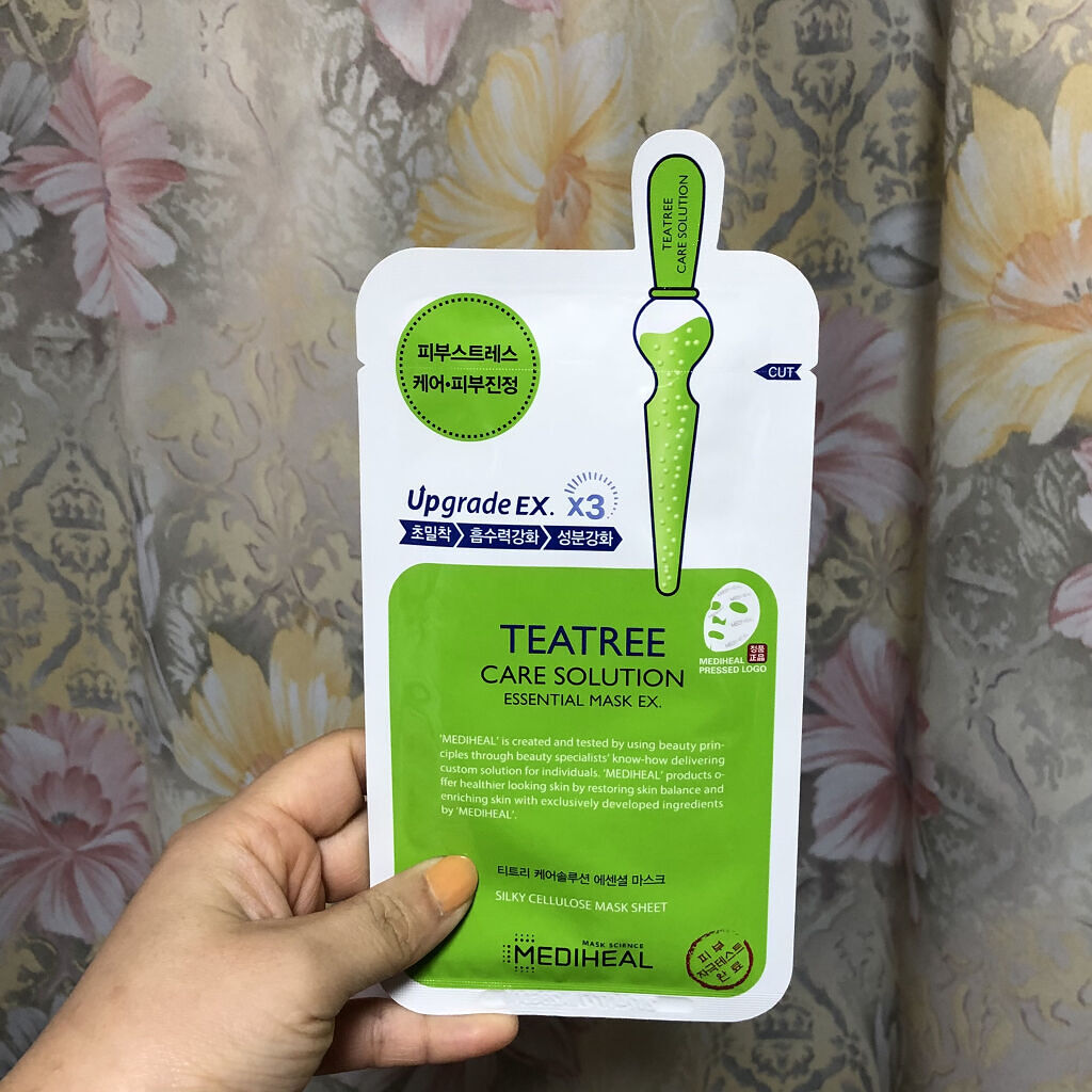 ティーツリーケア ソリューション エッセンシャルマスクEX/MEDIHEAL/シートマスク・パックを使ったクチコミ（1枚目）