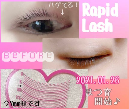 ラピッドラッシュ(R) 日本仕様正規品/ベリタス/まつげ美容液を使ったクチコミ(2枚目)