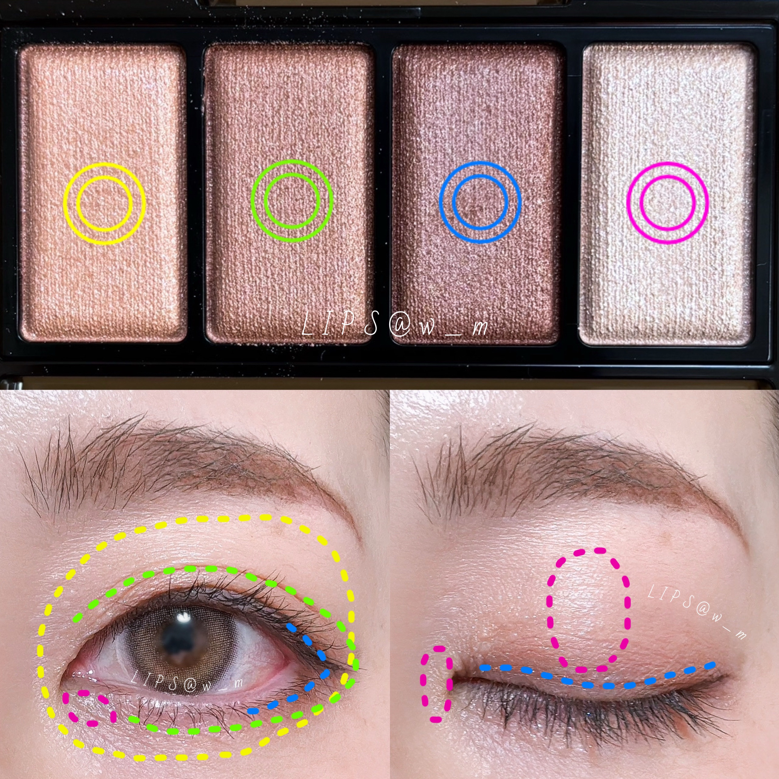 ケイト メロウブラウンアイズ/KATE/アイシャドウパレットを使ったクチコミ（2枚目）