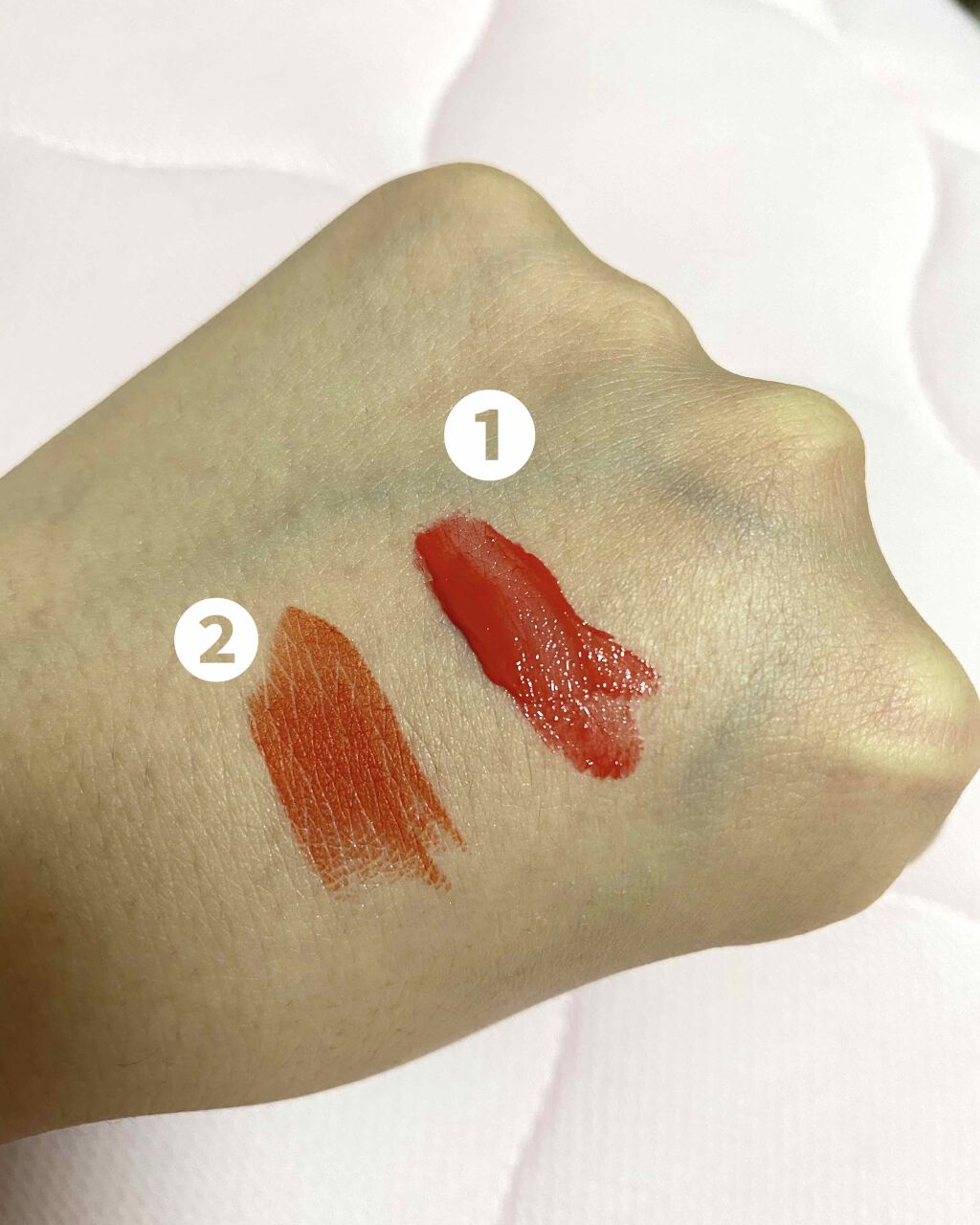 ブラッディライアー コーティングティント/lilybyred/リップティントを使ったクチコミ(4枚目)