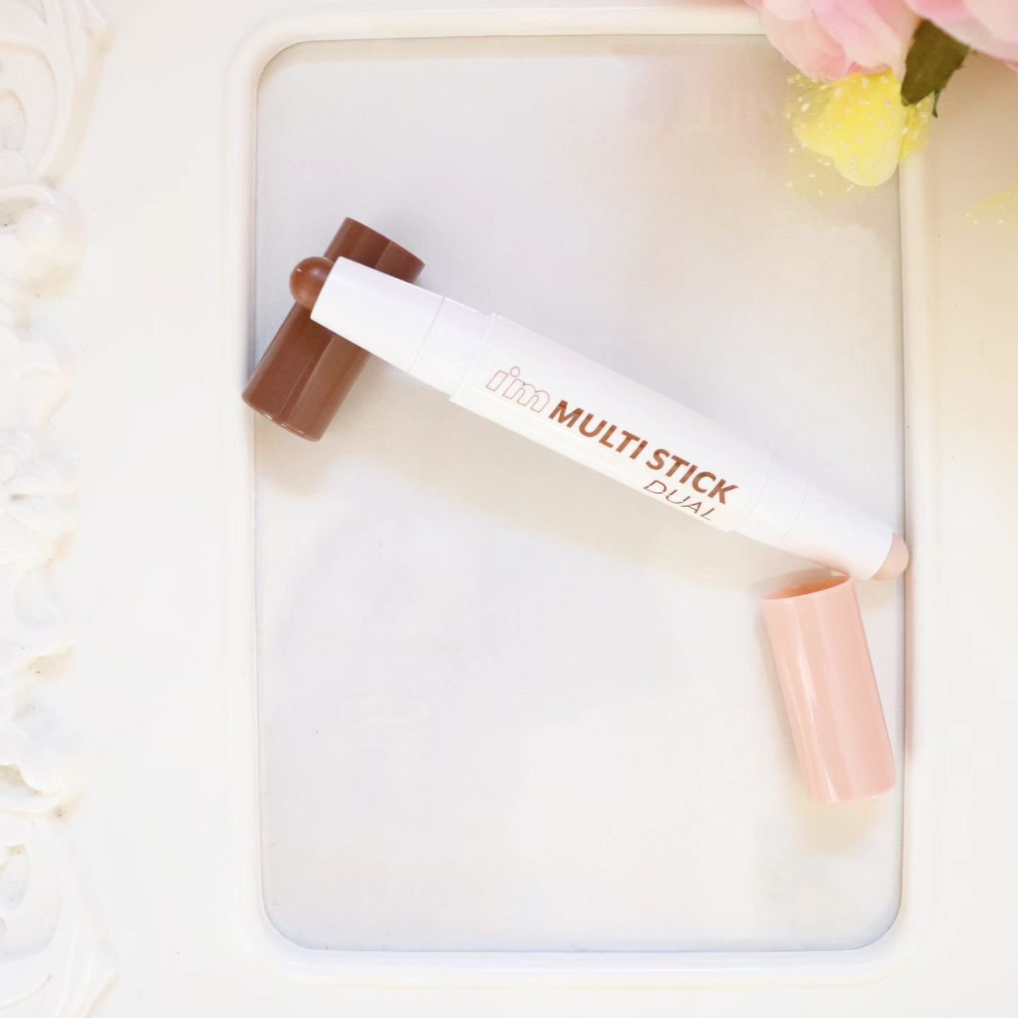 アイムマルチスティック デュアル/i’m meme/シェーディングを使ったクチコミ（3枚目）