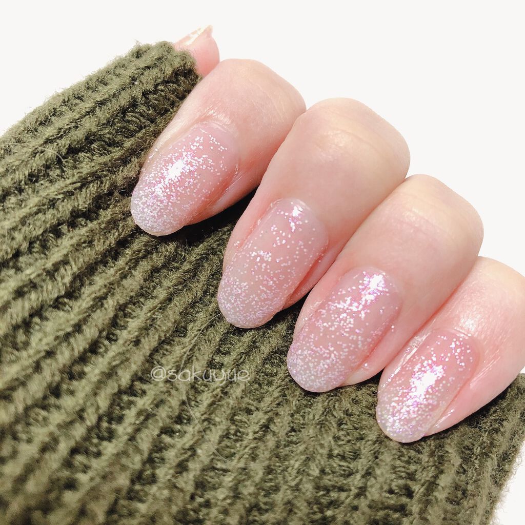 ネイルホリック Aurora Glitter/ネイルホリック/マニキュアを使ったクチコミ(2枚目)