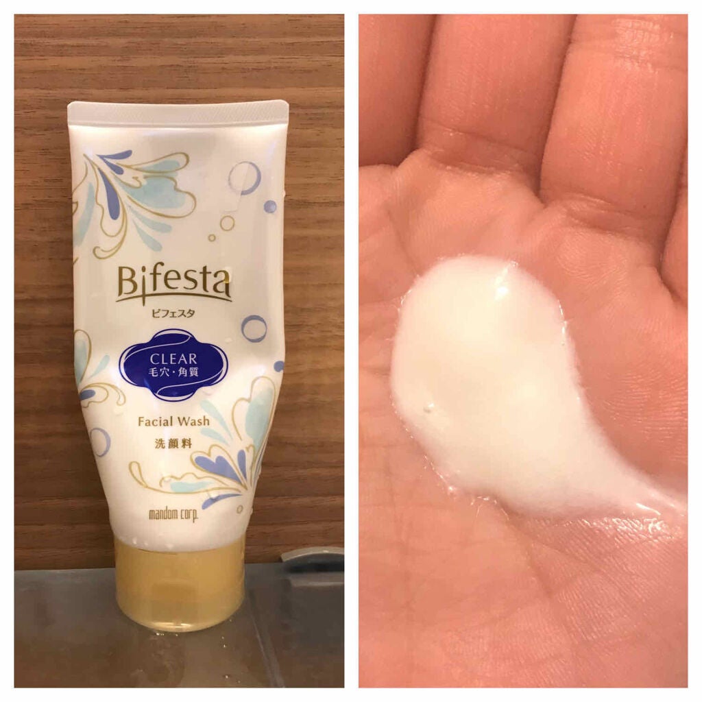 洗顔 クリア/ビフェスタ/洗顔フォームを使ったクチコミ(1枚目)