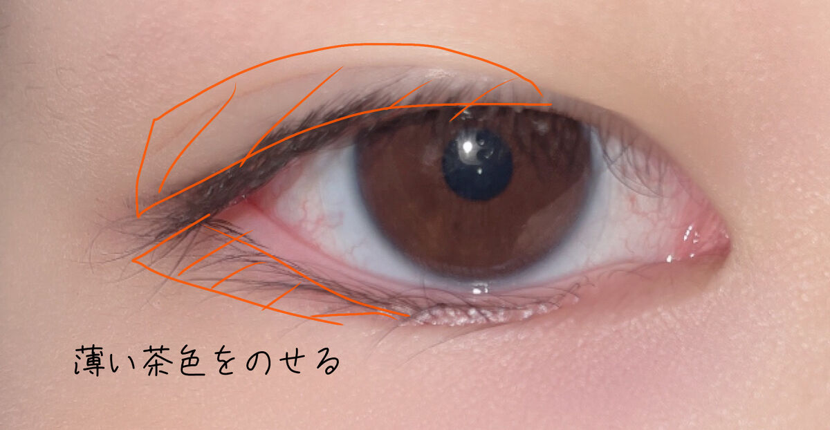 アイシャドウパレット/U R GLAM/アイシャドウパレットを使ったクチコミ（3枚目）