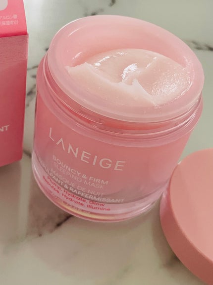 バウンシースリーピングマスク/LANEIGE/フェイスクリームを使ったクチコミ(3枚目)