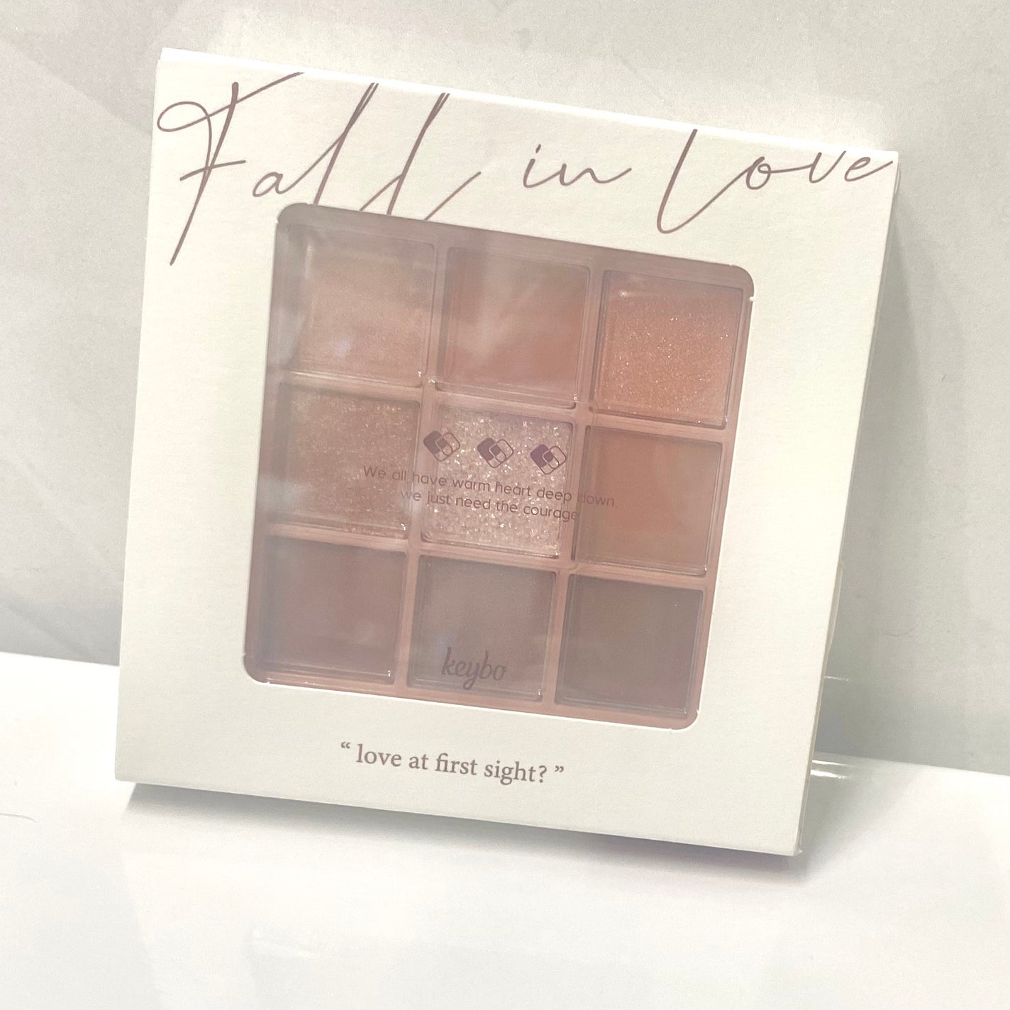KEYBO FALL IN LOVE SHADOW PALETTE/keybo/アイシャドウパレットを使ったクチコミ(2枚目)
