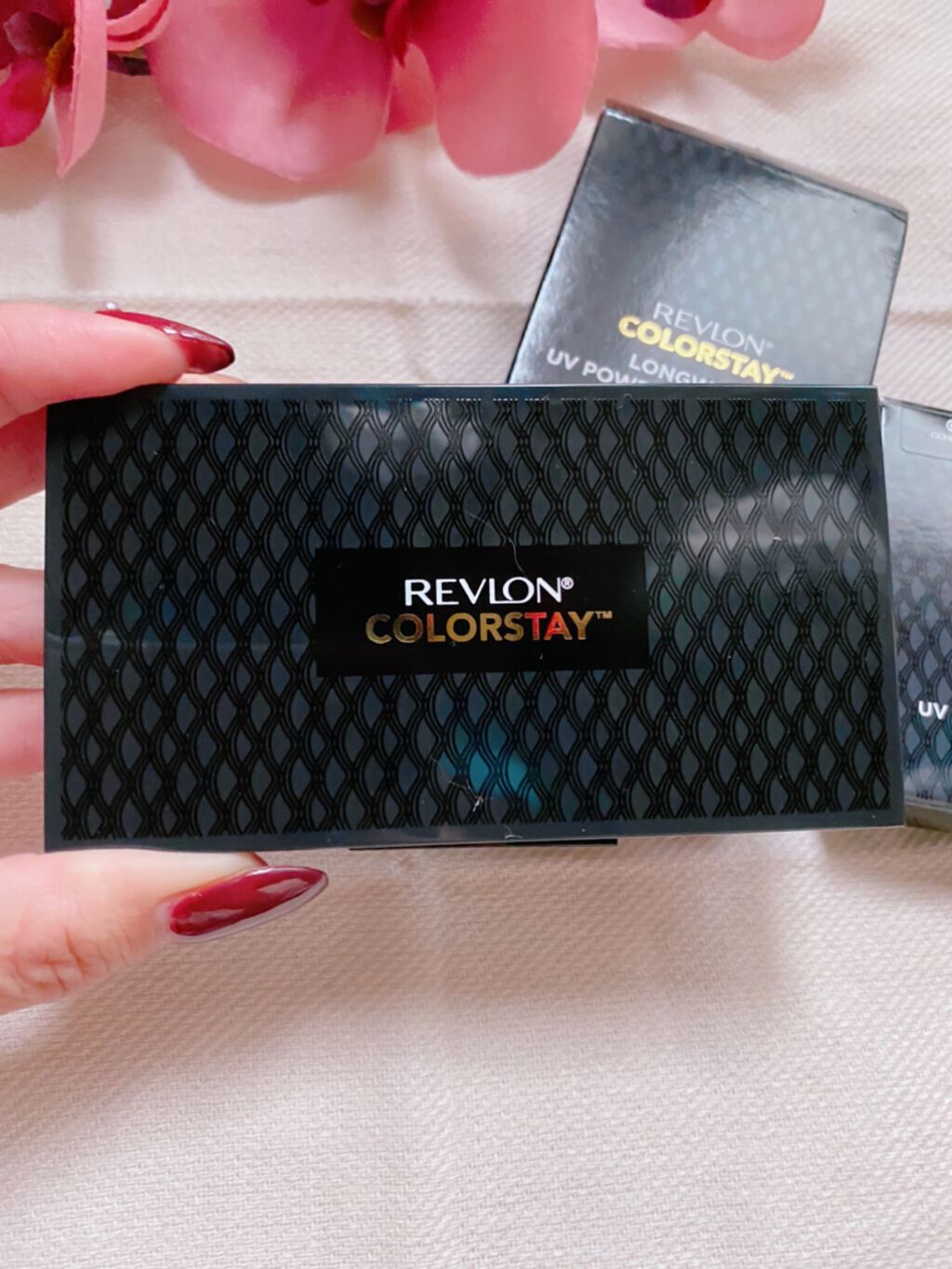 カラーステイ ロングウェア UV パウダー ファンデーション/REVLON/パウダーファンデーションを使ったクチコミ(1枚目)