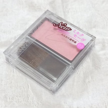 チークブラッシュ/CEZANNE/パウダーチークを使ったクチコミ(4枚目)