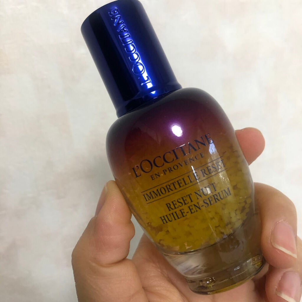イモーテル オーバーナイトリセットセラム/L'OCCITANE/美容液を使ったクチコミ(2枚目)