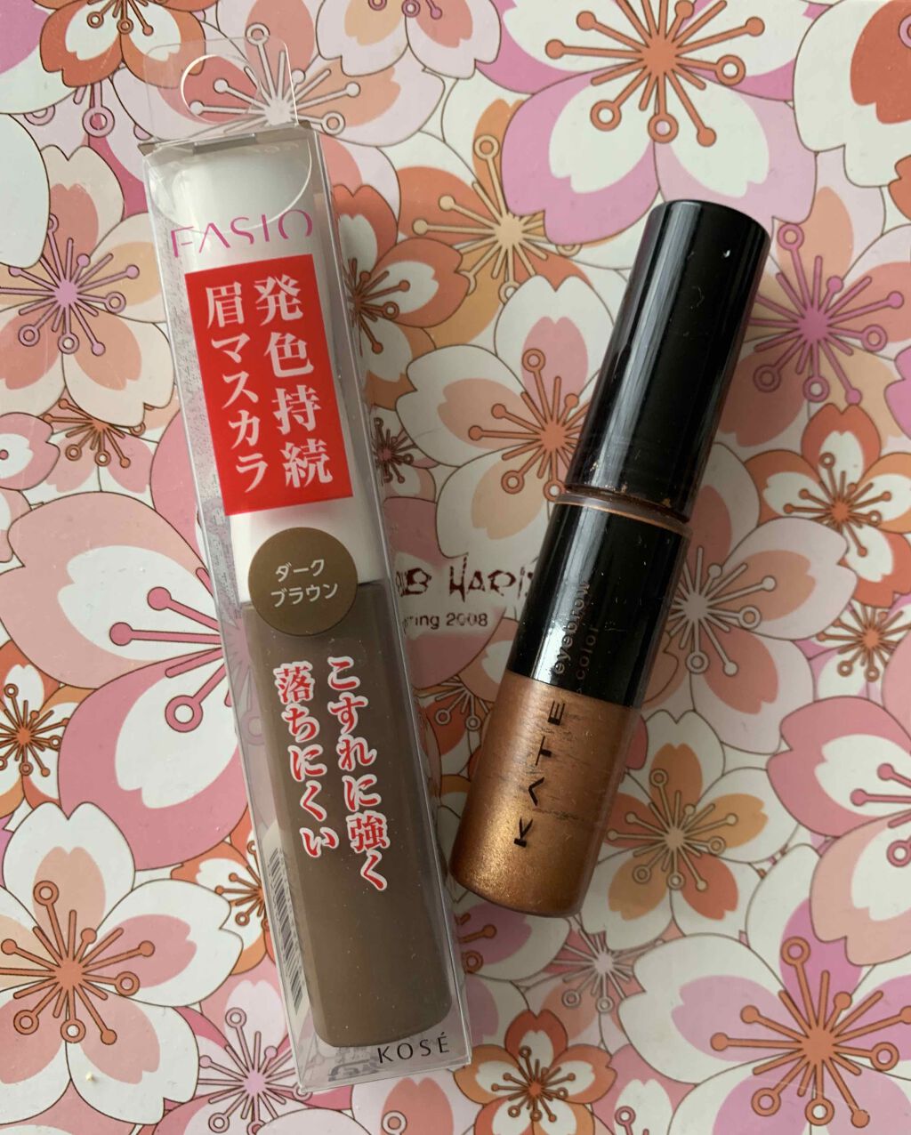 カラーラスティング アイブロウ マスカラ/FASIO/眉マスカラを使ったクチコミ(1枚目)