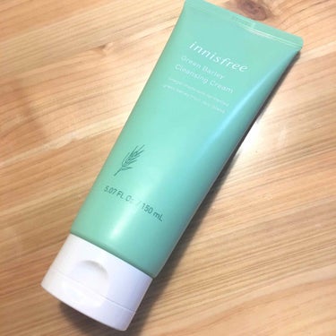 innisfree グリーンバーリー クレンジングクリームのクチコミ「イニスフリー 渋谷109店で購入。

いつもはイグニスのクリームクレンジングとカウブランドのオ.....」（1枚目）