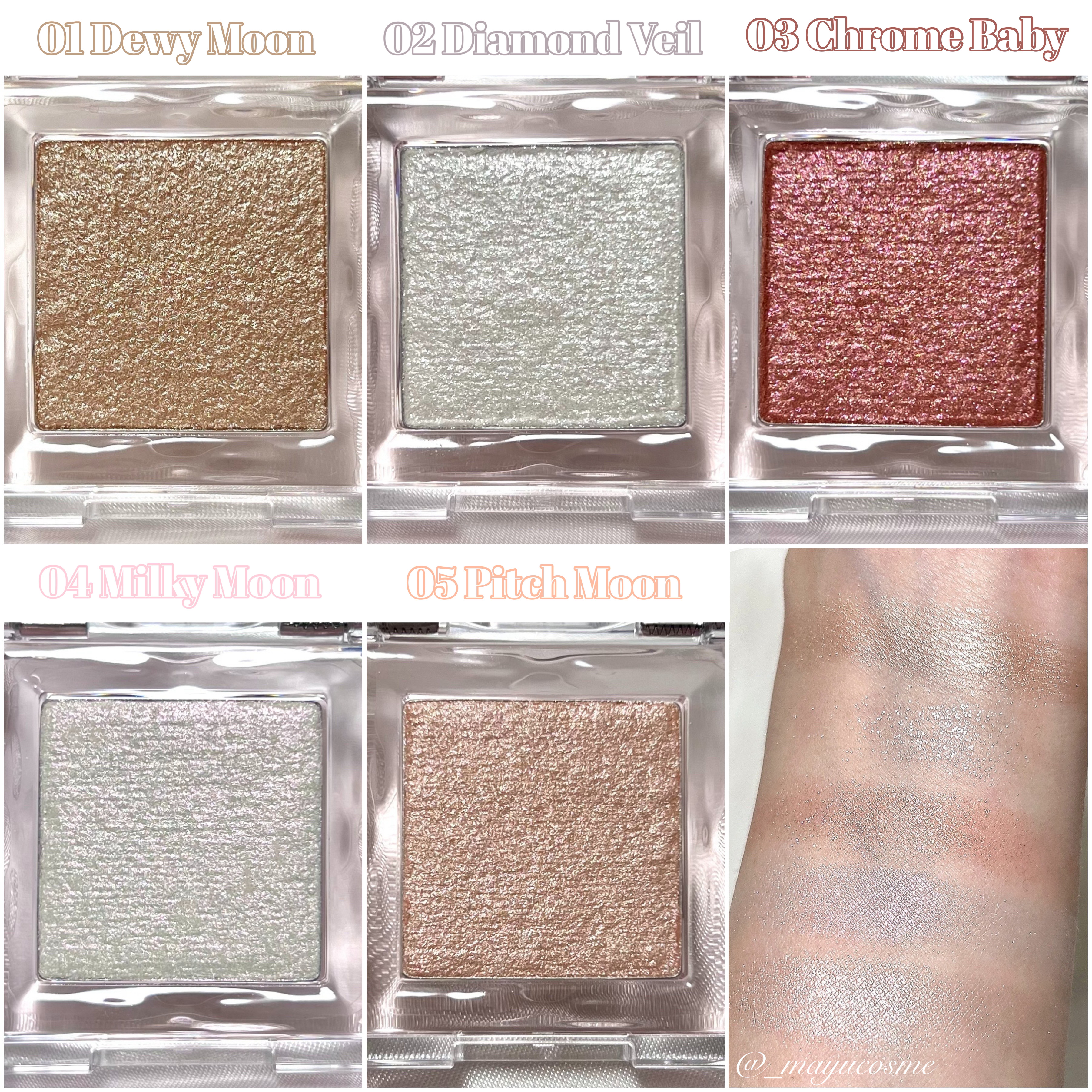 ハイライター/Glint/パウダーハイライトを使ったクチコミ（2枚目）