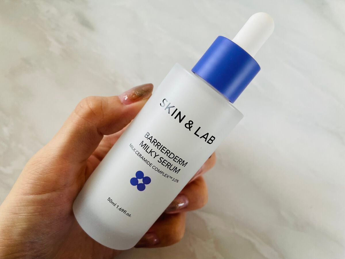 バリアダームミルキーセラム/SKIN&LAB/美容液を使ったクチコミ(1枚目)