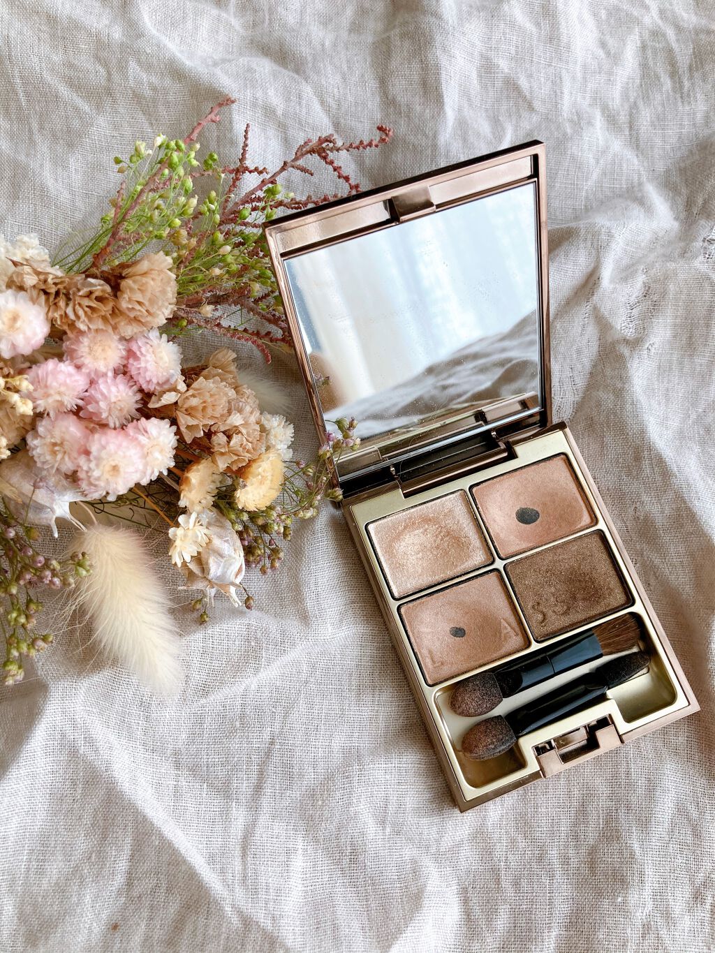 スキンモデリングアイズ/LUNASOL/アイシャドウパレットを使ったクチコミ(1枚目)