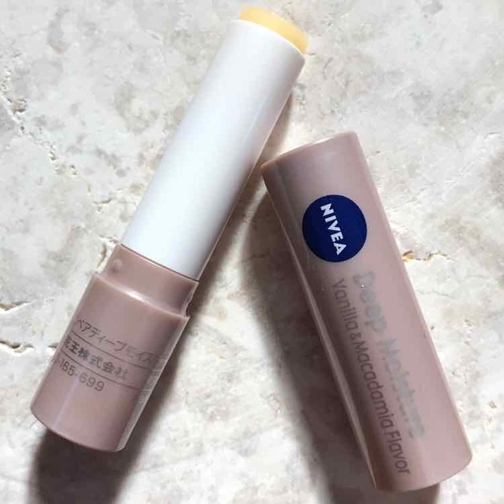 ニベア ディープモイスチャーリップ/ニベア/リップクリームを使ったクチコミ(2枚目)