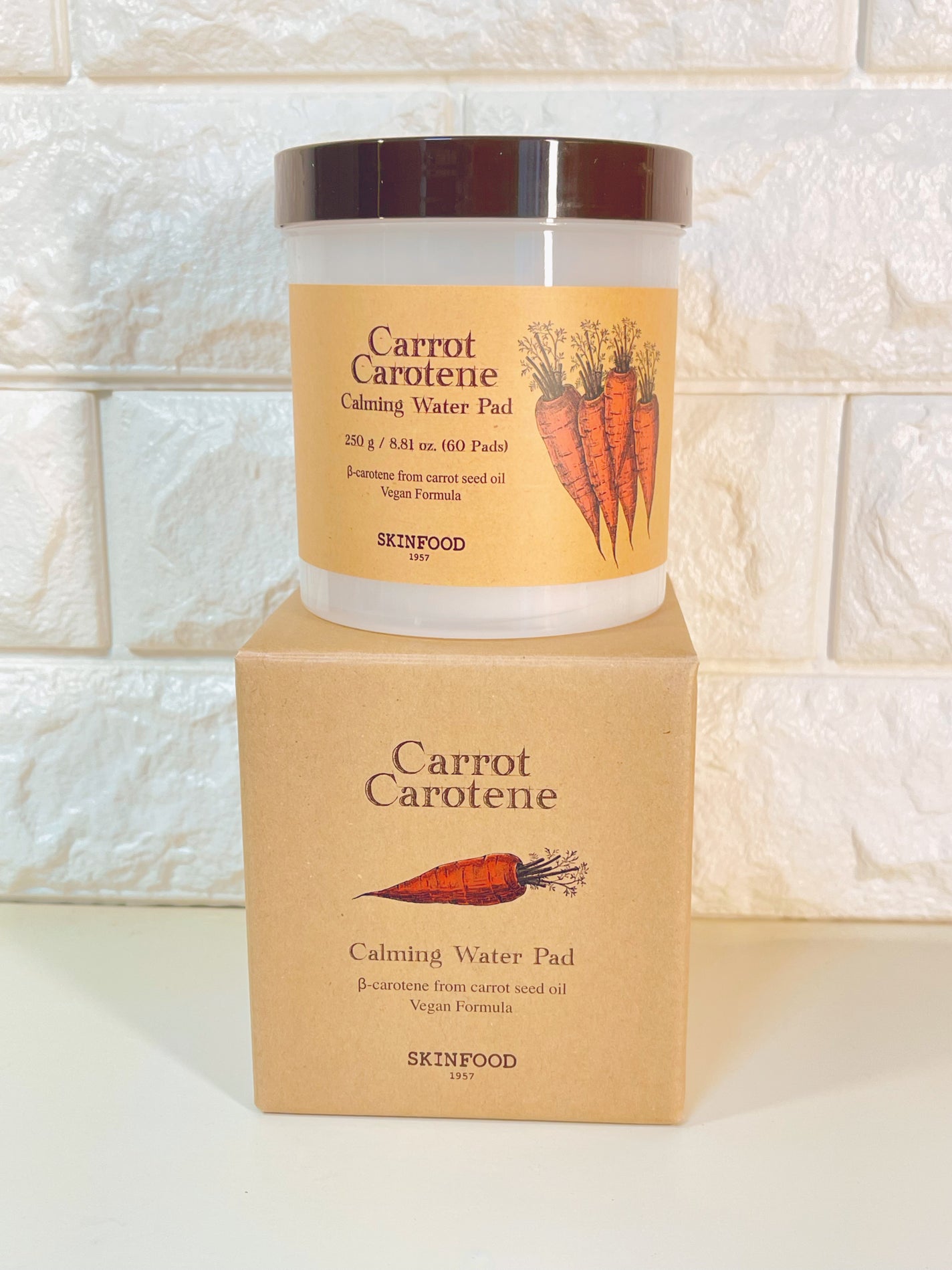 キャロットカロテン カーミングウォーターパッド/SKINFOOD/トナーパッドを使ったクチコミ(7枚目)