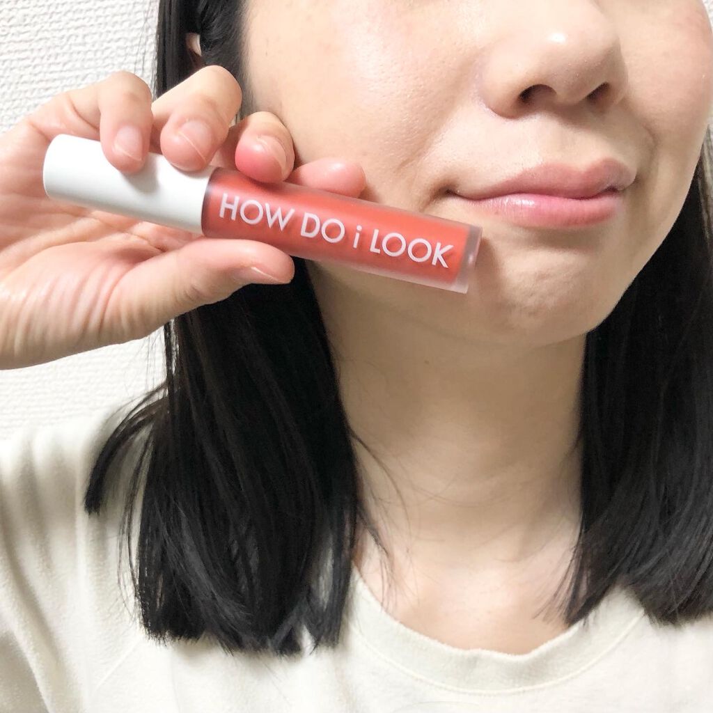 エマルジョンリップティント/HOWDOiLOOK/リップティントを使ったクチコミ（3枚目）