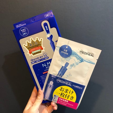 N.M.FアクアアンプルマスクJEX/MEDIHEAL/シートマスク・パックを使ったクチコミ(2枚目)