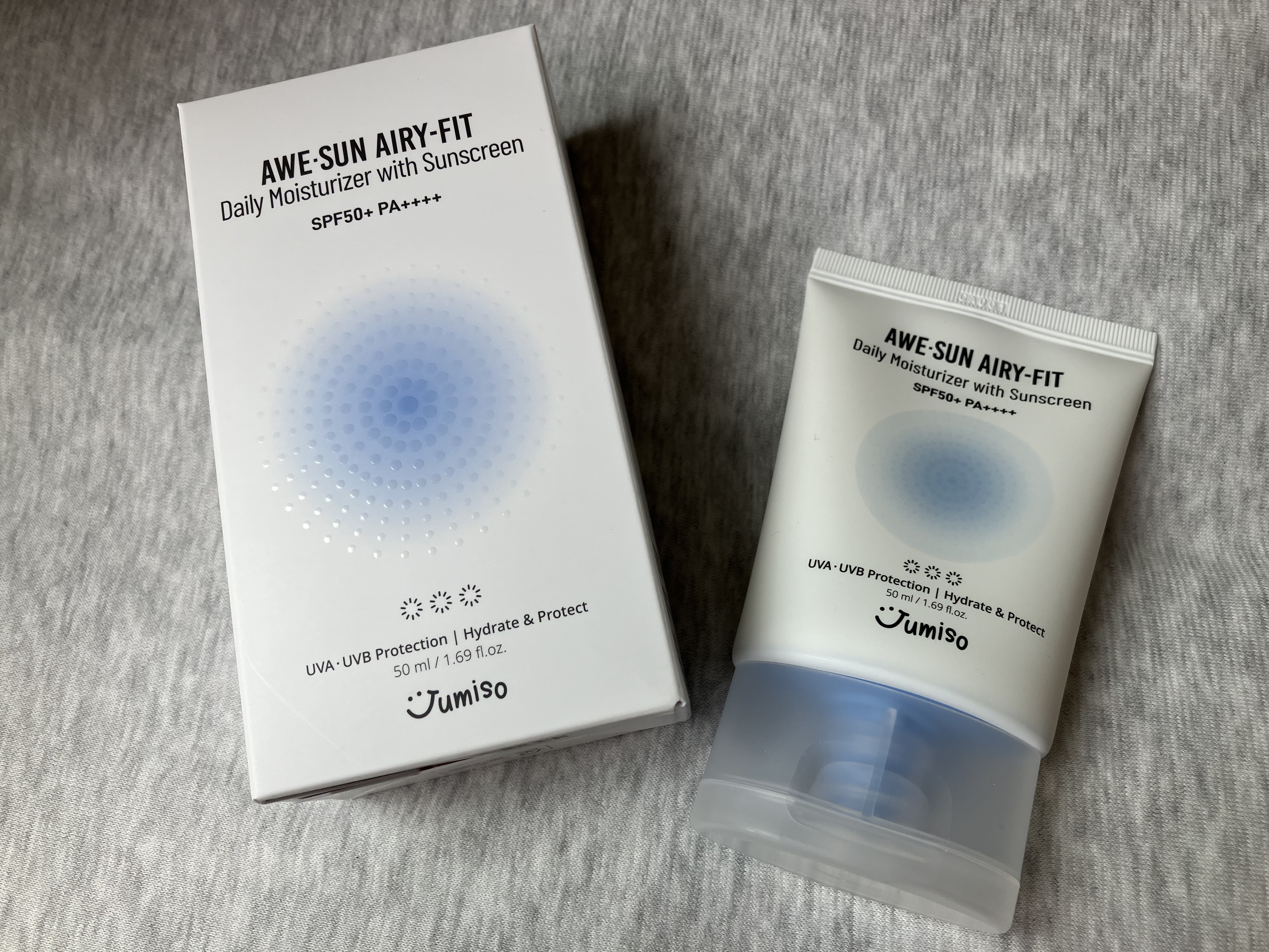 AWE・SUN AIRY-FIT Daily Moisurizer With Sunscreen/JUMISO/日焼け止めクリームを使ったクチコミ（1枚目）
