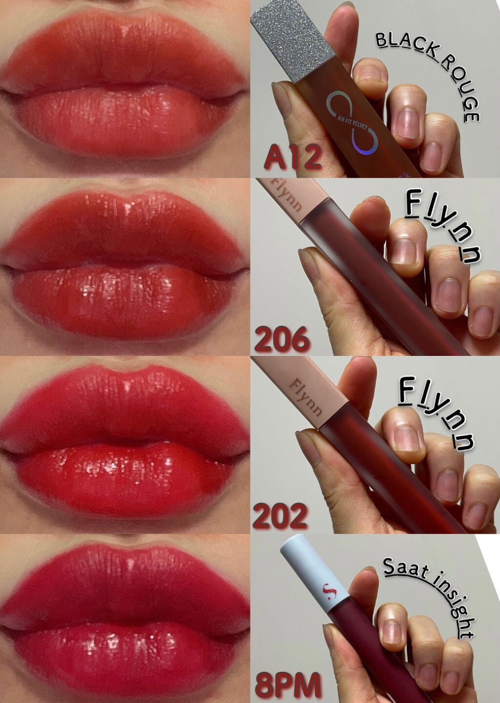 アディクション ベルベットティント/Flynn/リップティントを使ったクチコミ(1枚目)