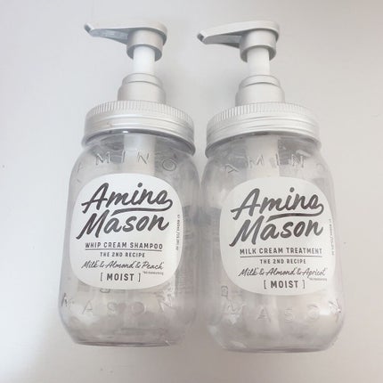 アミノメイソン ディープモイスト ホイップクリーム シャンプー/ミルククリーム ヘアトリートメント/アミノメイソン/市販シャンプーを使ったクチコミ(1枚目)