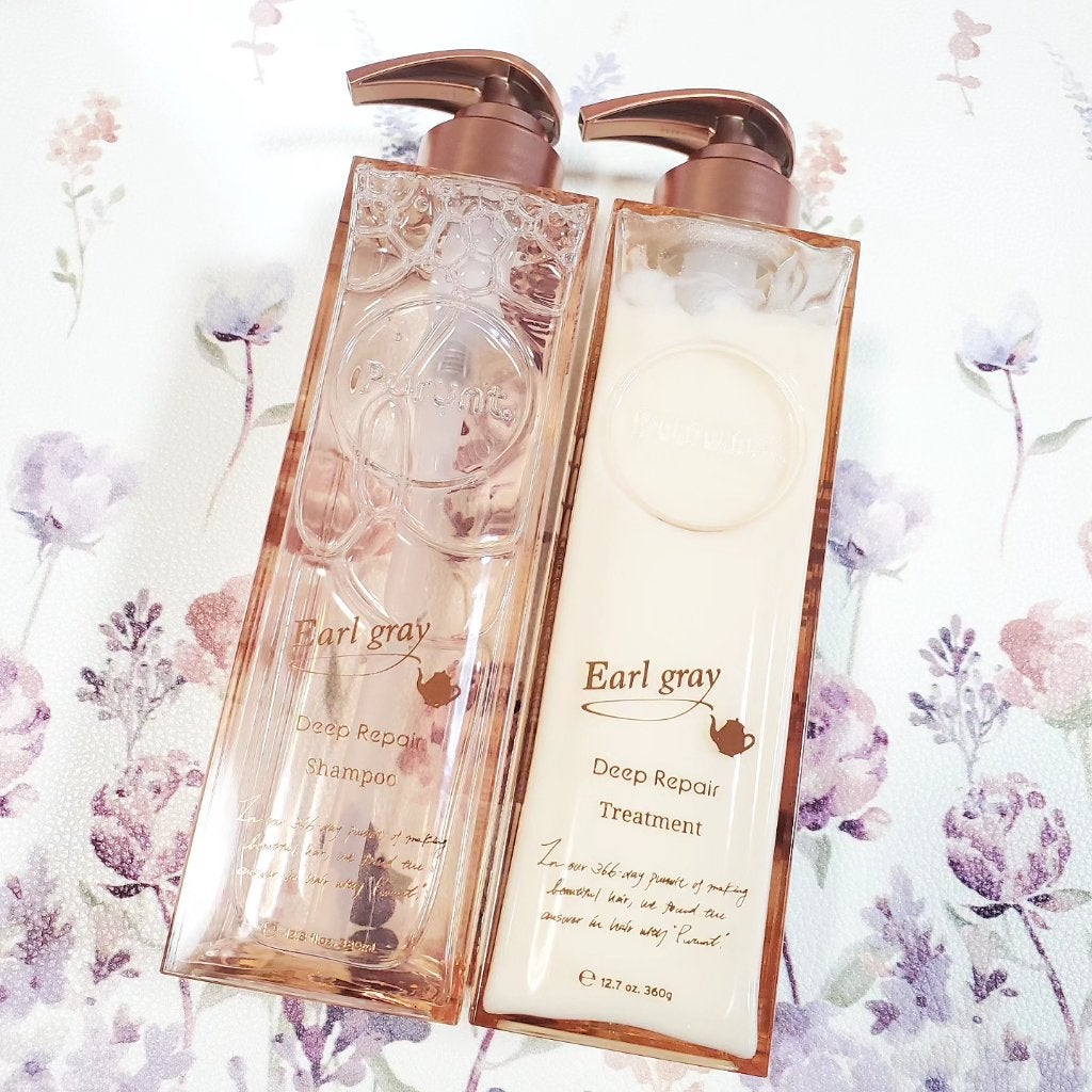 プルント ディープリペアペアセット アールグレイ N/Purunt./市販シャンプーを使ったクチコミ(1枚目)