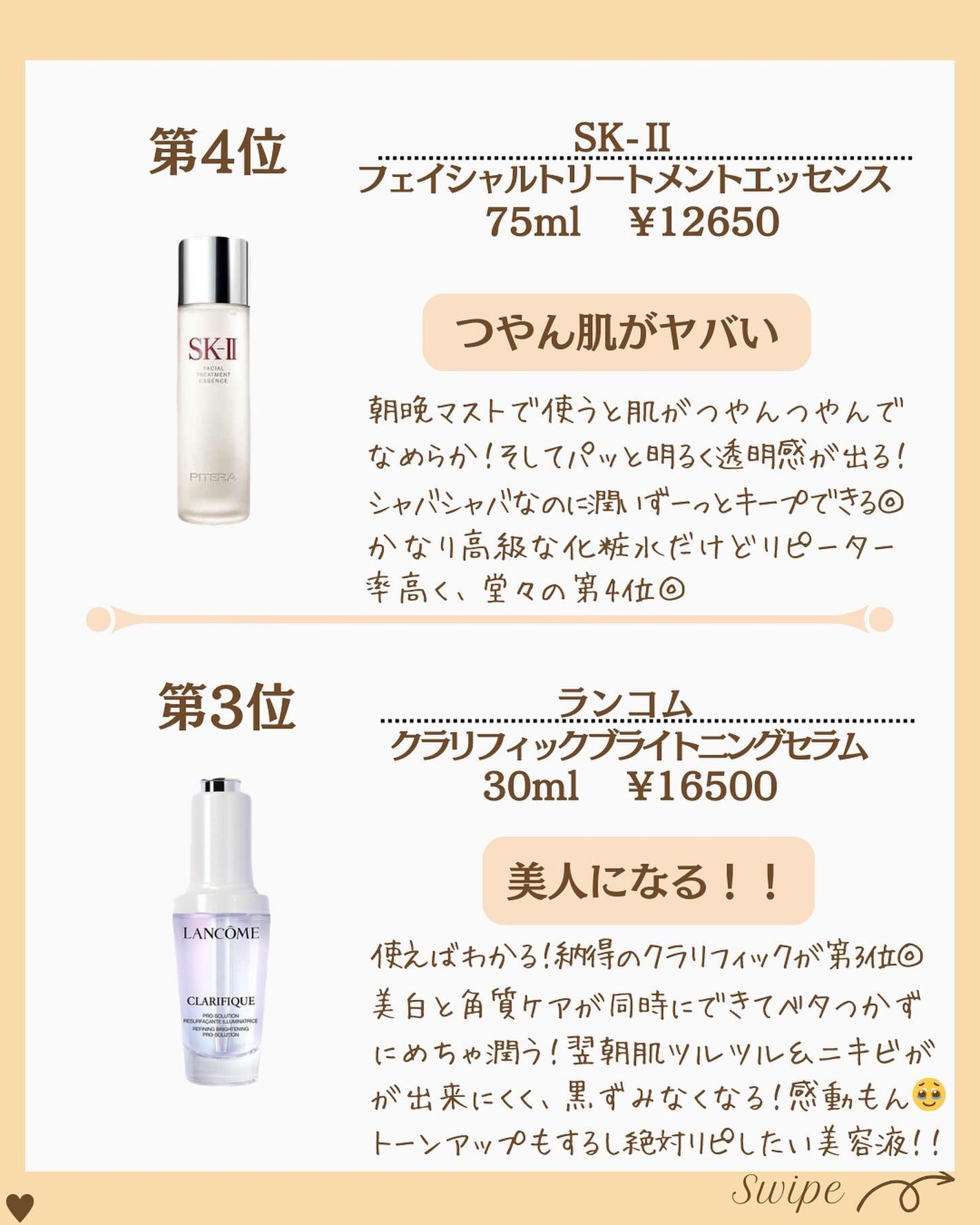 つや子 on LIPS 「『フォロワー2500人が選んだ👀✨美白ケアランキング👑』※紹介..」(6枚目)