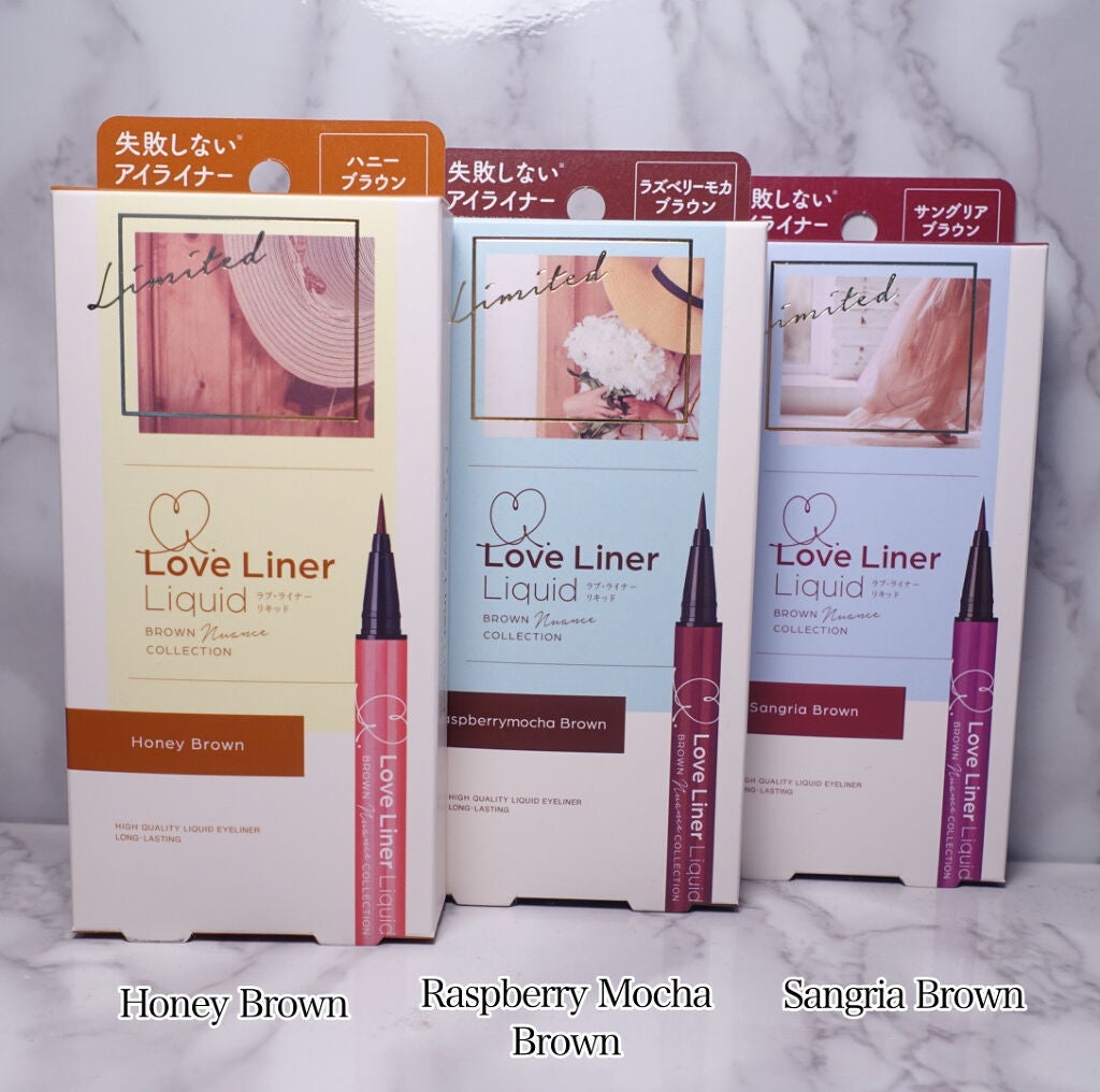 ラブ・ライナー リキッドアイライナー ブラウンニュアンスコレクション/ラブ・ライナー/リキッドアイライナーを使ったクチコミ(2枚目)