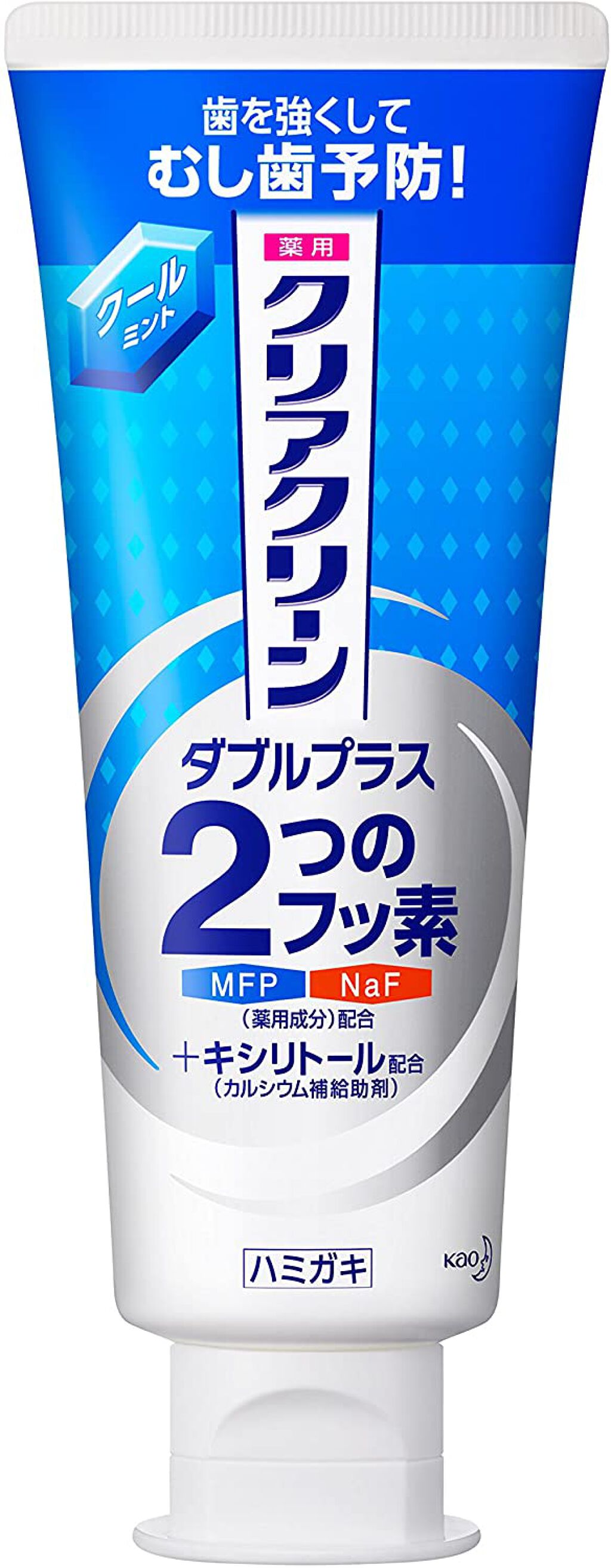 クリアクリーンダブルプラス 薬用ハミガキ クールミント