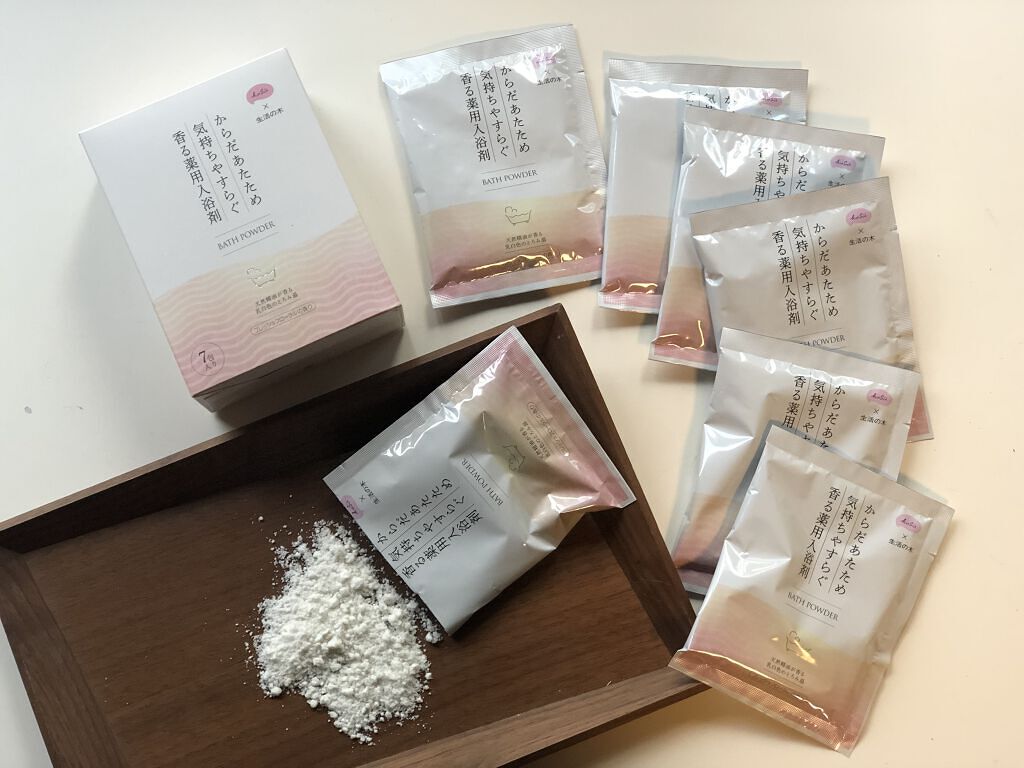 KuSu 薬用入浴剤 生活の木 フレッシュフローラルの香り /KuSu/炭酸系入浴剤を使ったクチコミ（1枚目）