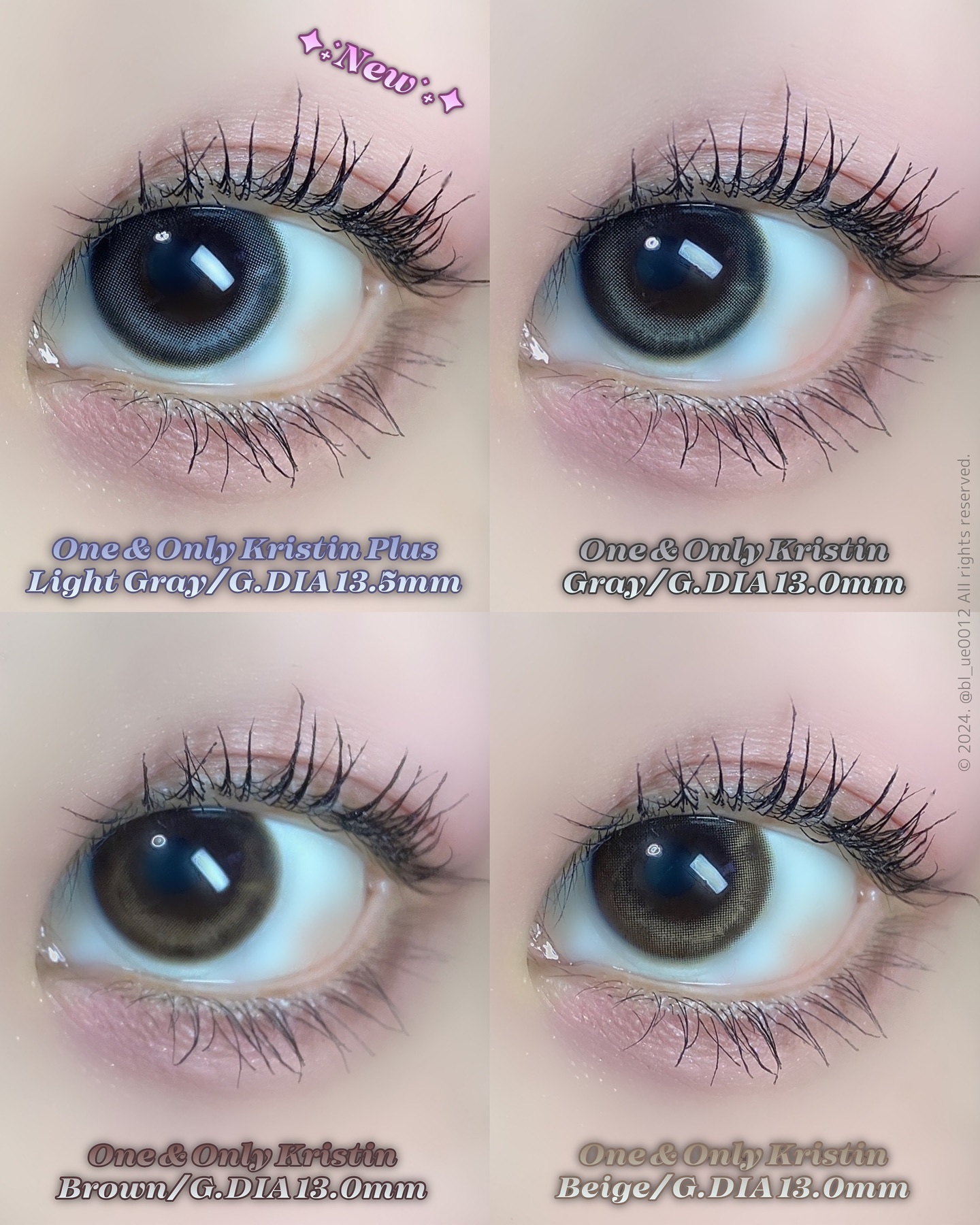 One & Only Kristin/Hapa kristin/カラーコンタクトレンズを使ったクチコミ（2枚目）