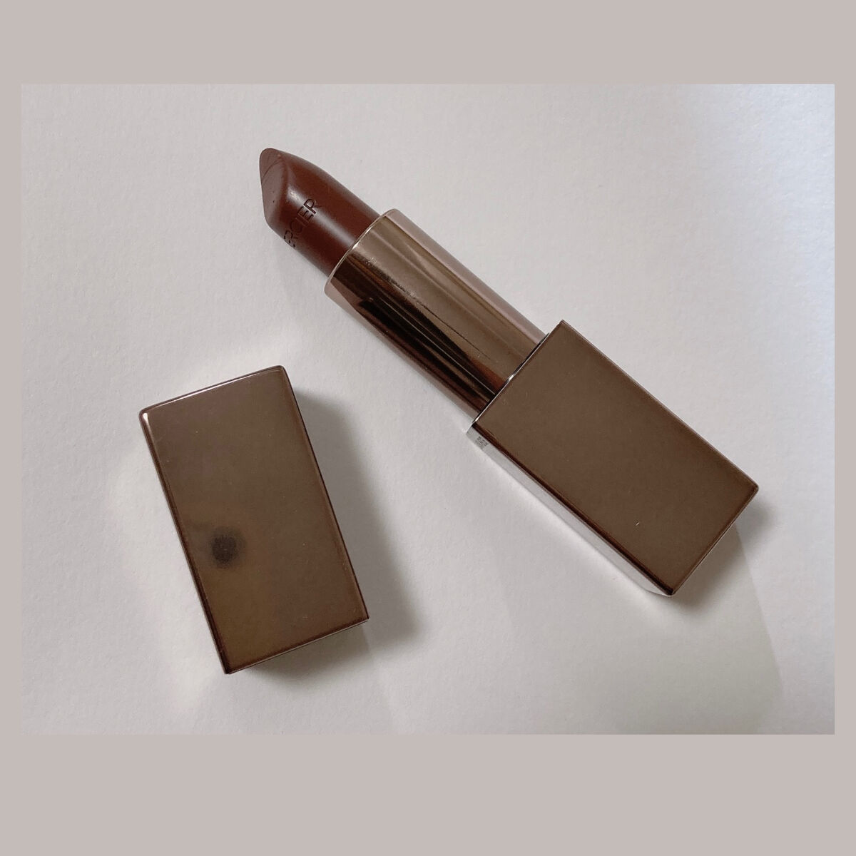 ルージュ エッセンシャル シルキー クリーム リップスティック 07/ローラ メルシエ/口紅を使ったクチコミ（1枚目）