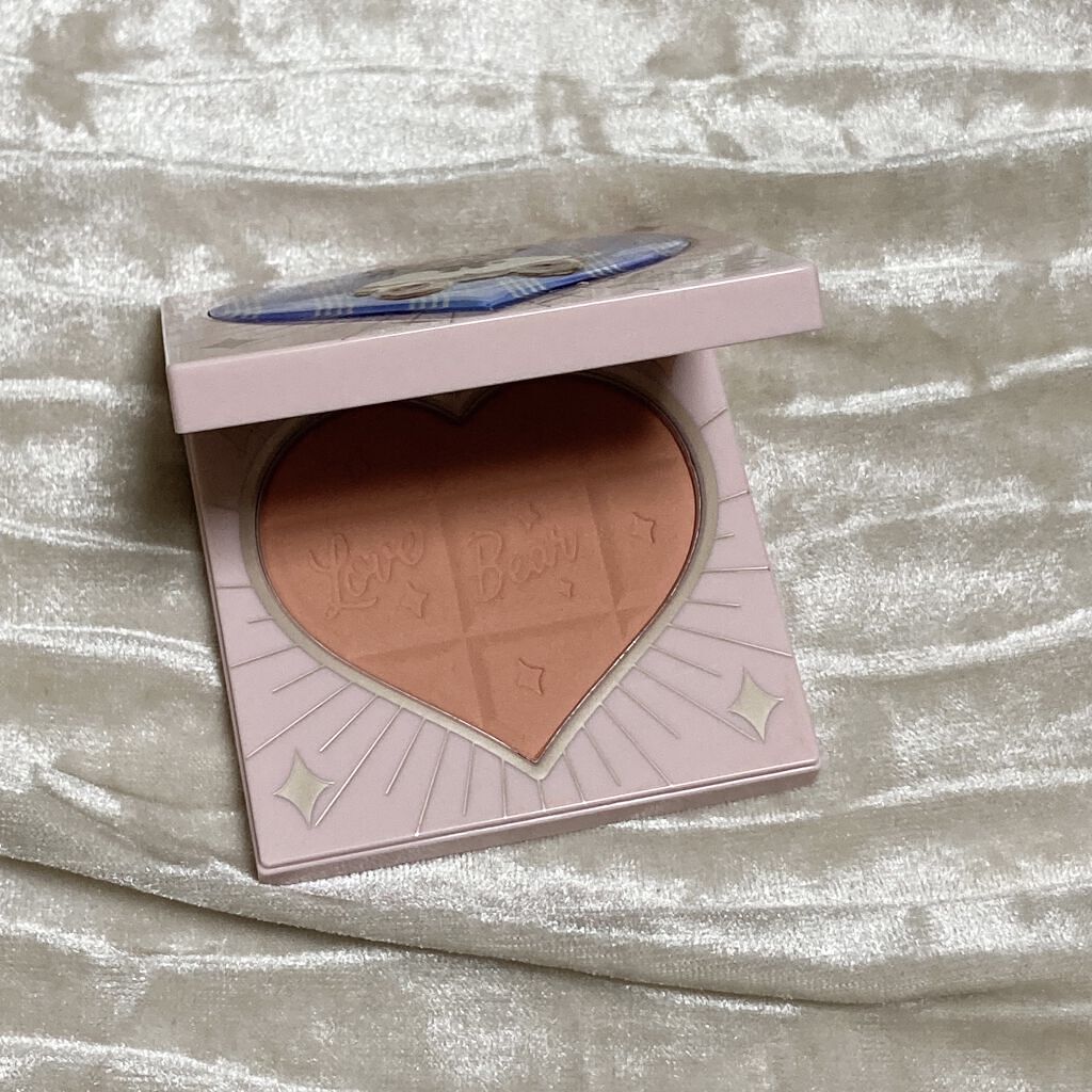 Love Bear ブラッシュ ストロベリーチョコレート/FlowerKnows/パウダーチークを使ったクチコミ（2枚目）