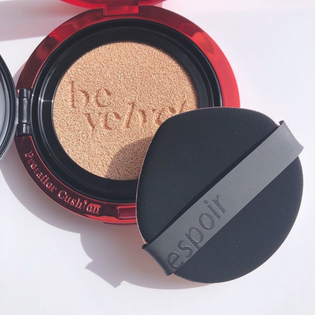 プロテーラービーベルベットカバークッション/espoir/クッションファンデーションを使ったクチコミ(4枚目)