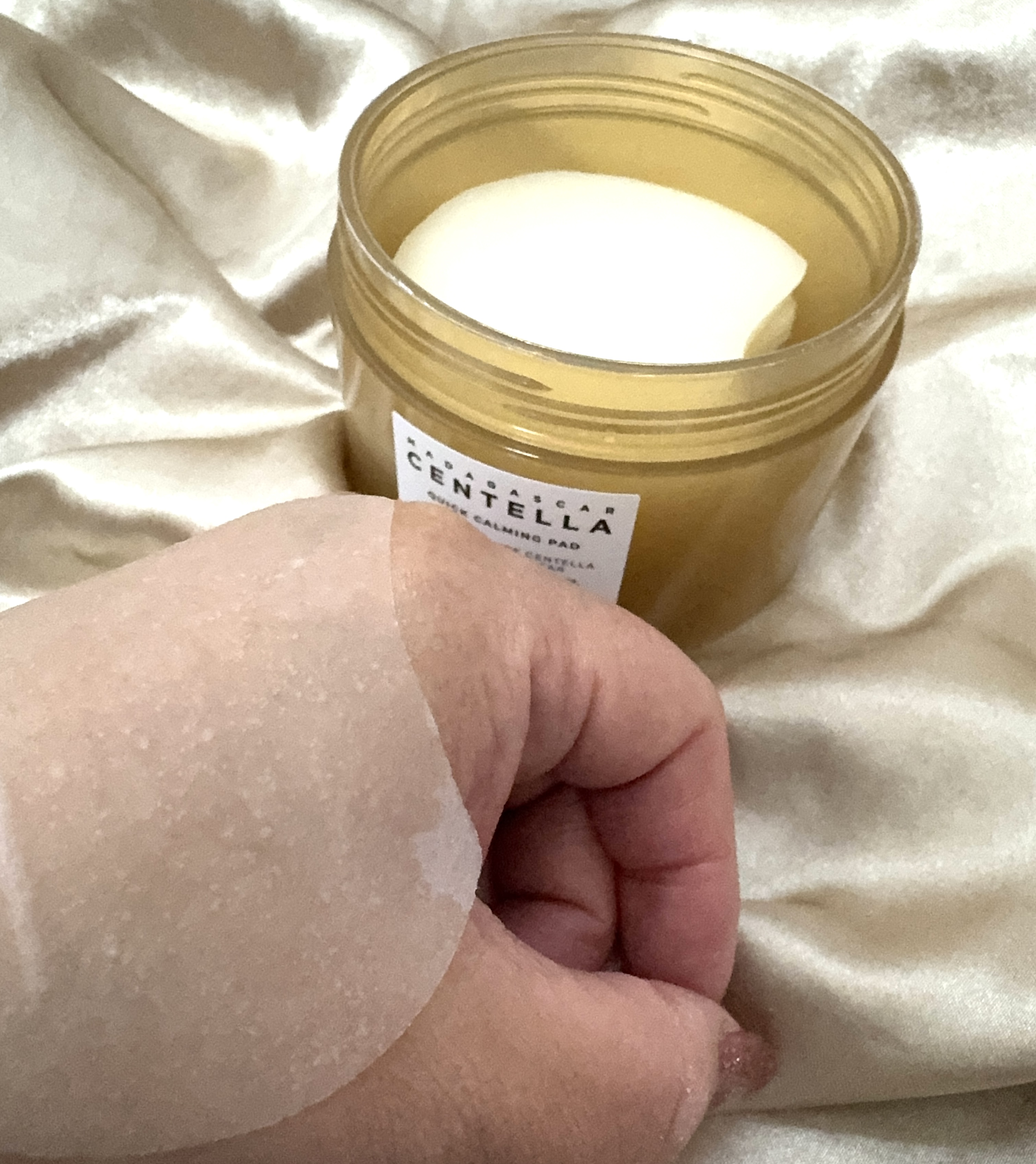 センテラ クイックカーミングパッド/SKIN1004/トナーパッドを使ったクチコミ（3枚目）