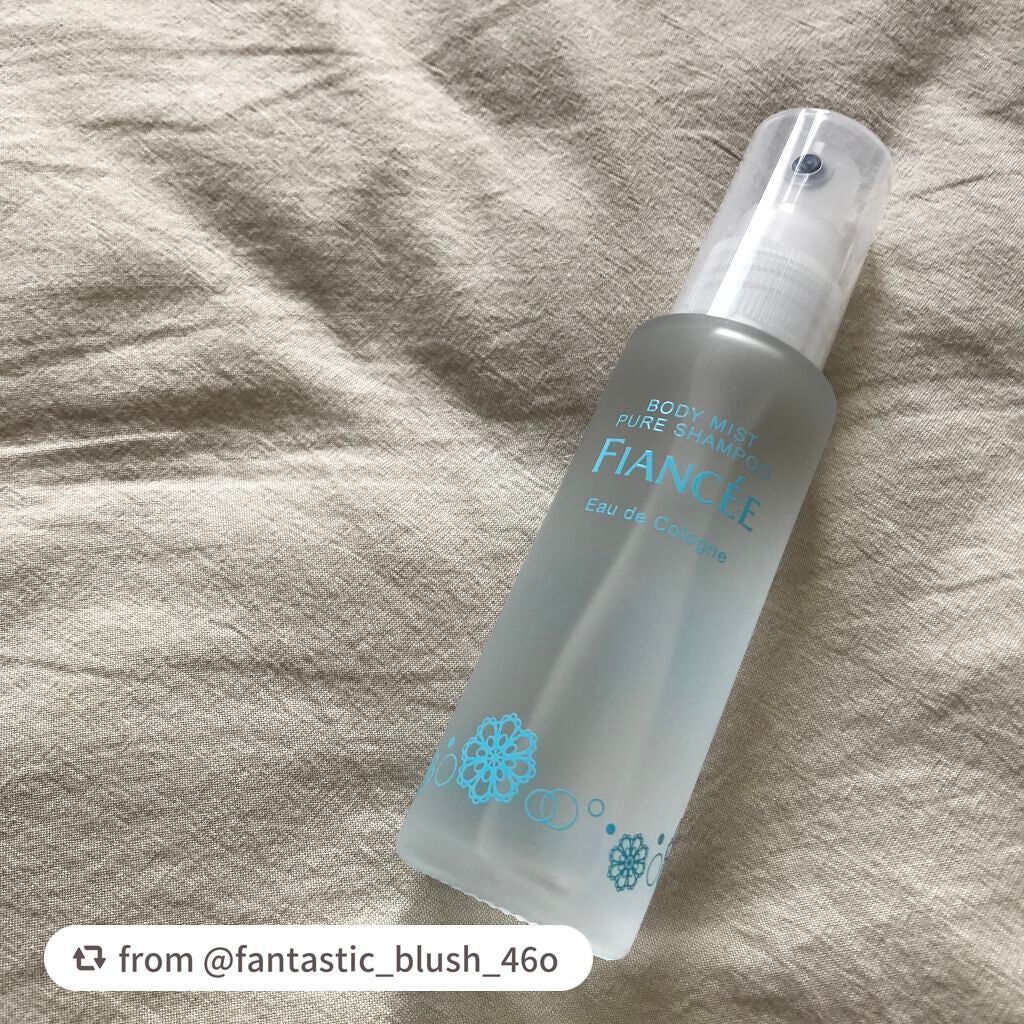 ボディミスト ピュアシャンプーの香り【パッケージリニューアル】/フィアンセ/香水(レディース)を使ったクチコミ(1枚目)